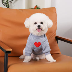 Medium Cat Sweater & Small Dog Hoodie | Winter Warm Thickened Pet Clothes | Cute Puppy Bipedal Outfit for Yorkie & Taddy