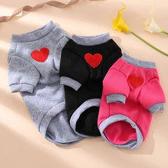 Medium Cat Sweater & Small Dog Hoodie | Winter Warm Thickened Pet Clothes | Cute Puppy Bipedal Outfit for Yorkie & Taddy