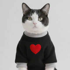 Medium Cat Sweater & Small Dog Hoodie | Winter Warm Thickened Pet Clothes | Cute Puppy Bipedal Outfit for Yorkie & Taddy