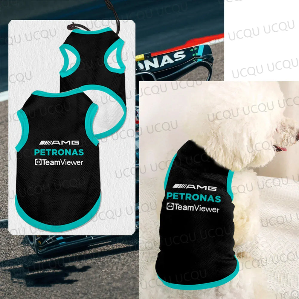 Motorsport Team Pet Vest – Racing Style Jacket for Dogs & Cats