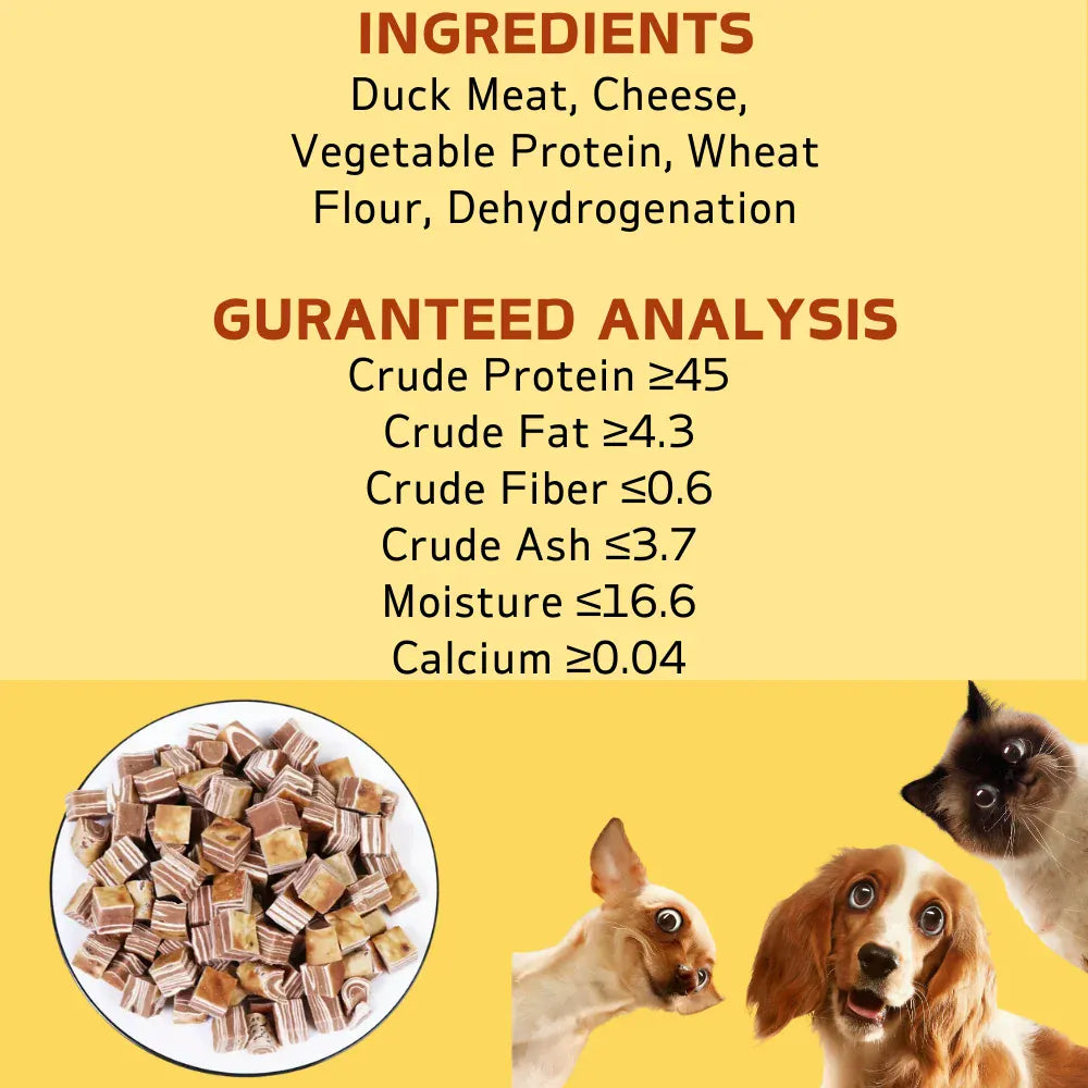 Natural Beef & Meat Cubes Dog Treats – 100g High-Protein, Healthy, Easily Digestible Snacks for All Dog Sizes