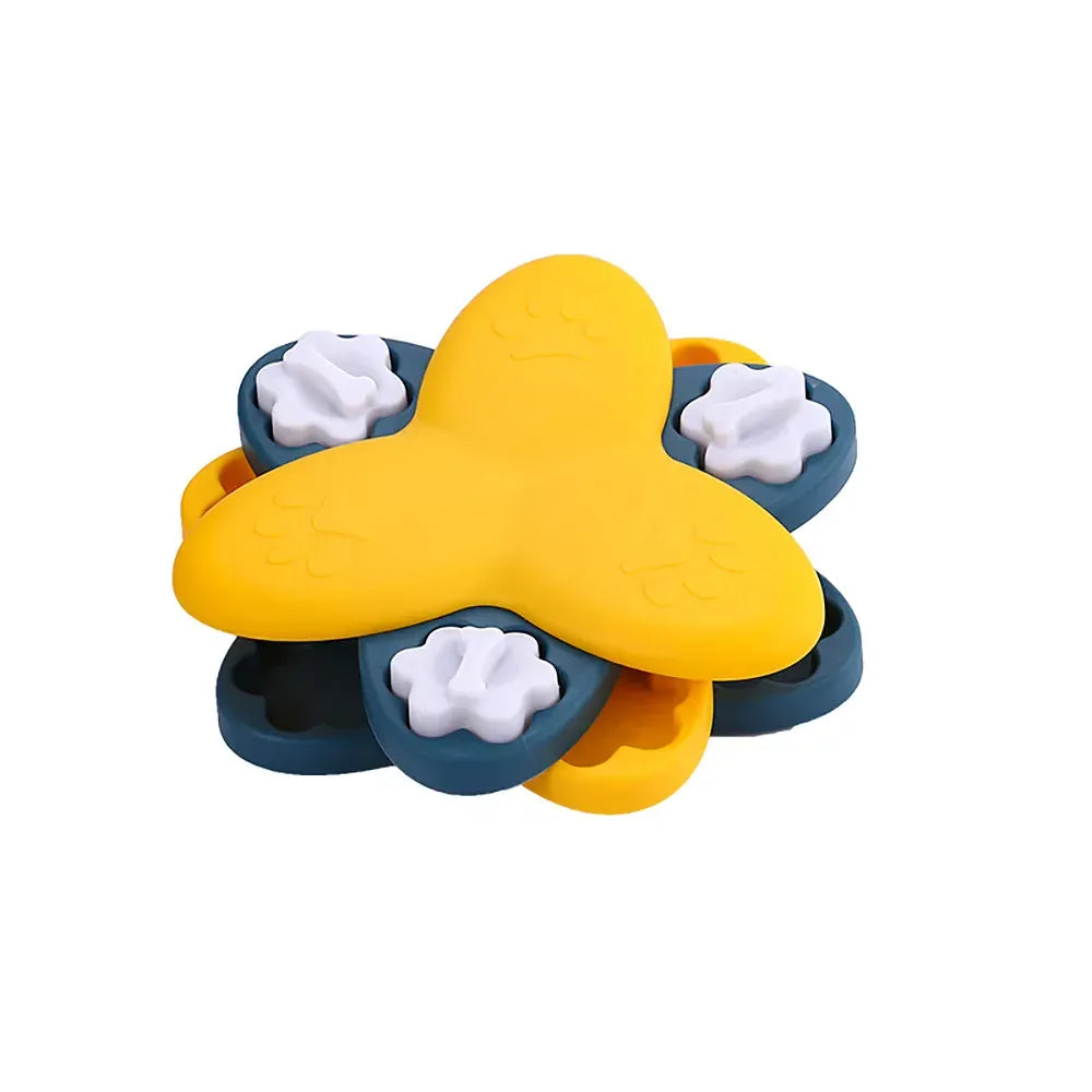 New Dog Puzzle Toys | Slow Feeder Interactive Food Dispenser for Dogs & Cats | Non-Slip Training & Mental Stimulation Toy