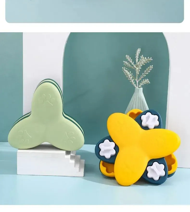 New Dog Puzzle Toys | Slow Feeder Interactive Food Dispenser for Dogs & Cats | Non-Slip Training & Mental Stimulation Toy