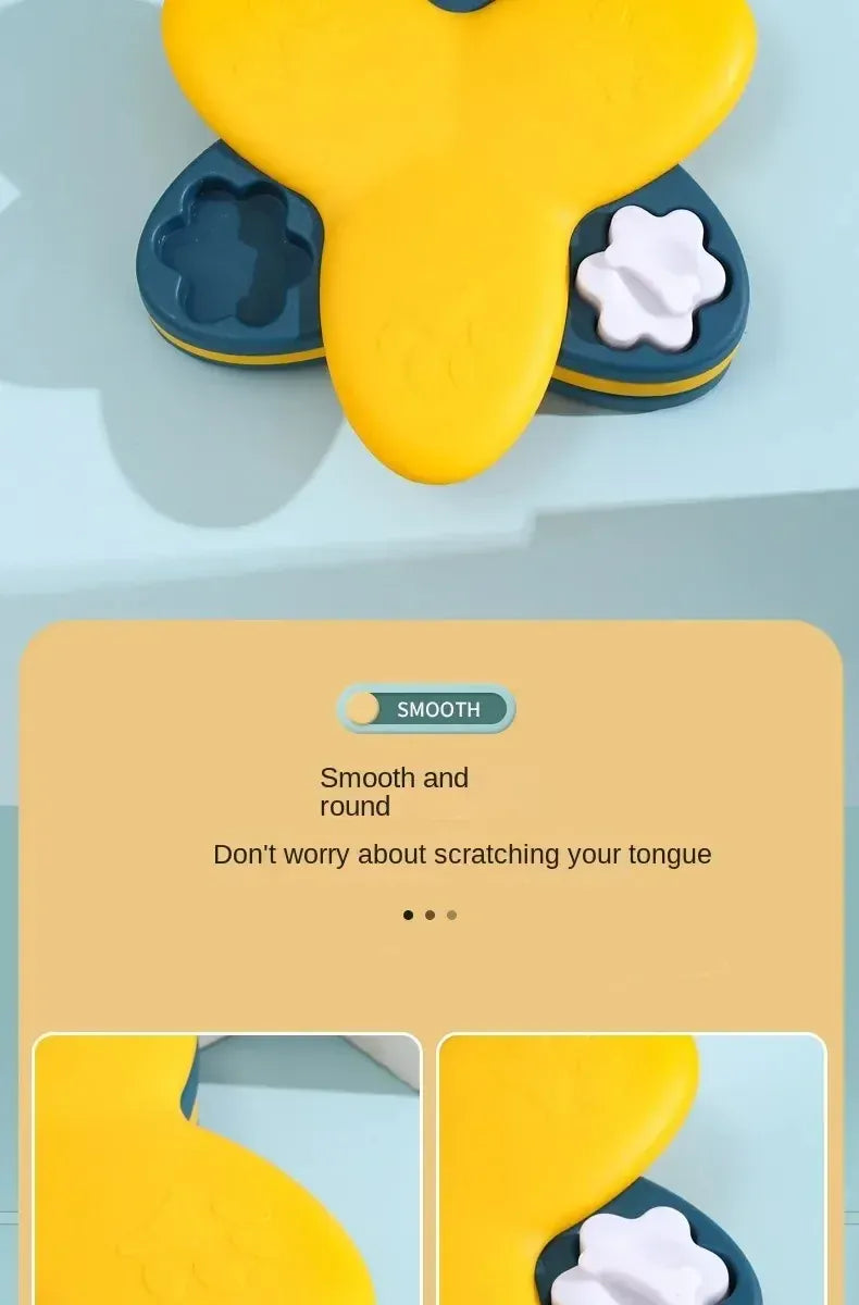 New Dog Puzzle Toys | Slow Feeder Interactive Food Dispenser for Dogs & Cats | Non-Slip Training & Mental Stimulation Toy