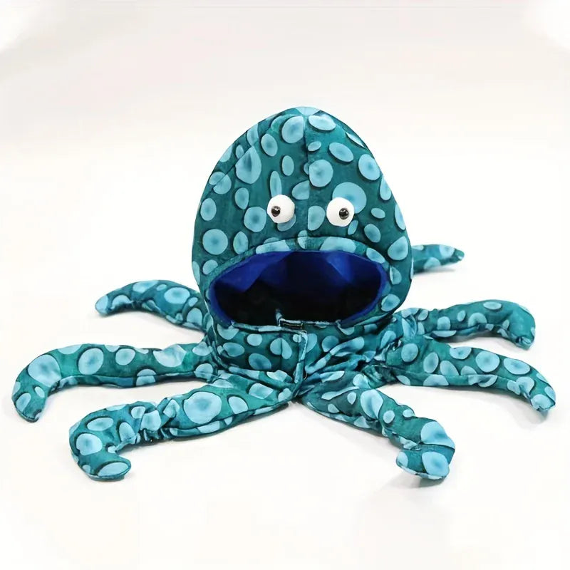 Octopus Costume for Dogs & Cats – Cute Hoodie Outfit for Halloween Christmas Holiday