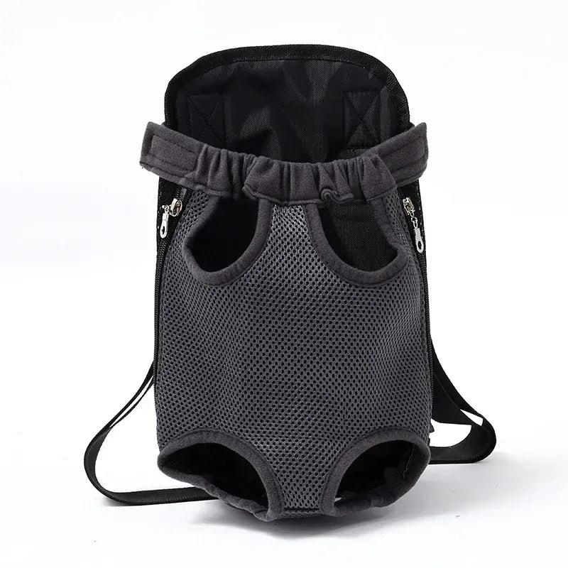 Outdoor Cat Backpack Carrier - Portable Pet Travel Backpack for Cats & Small Dogs, Lightweight Breathable Handbag for Hiking & Outings