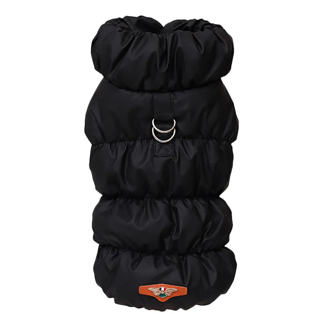 Padded Winter Dog Coat - Soft Warm Jacket for Small Breeds