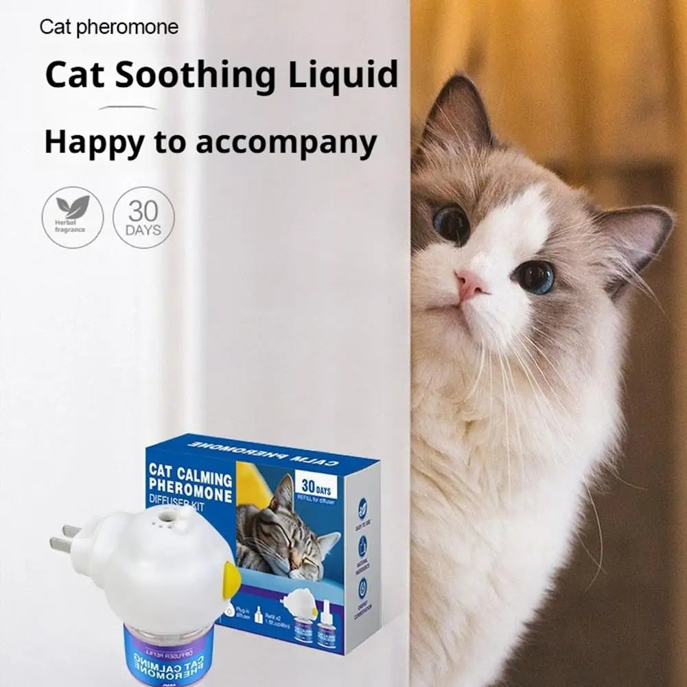 Pet Calming Diffuser 48ml - Stop Scratching & Peeing from Anxiety