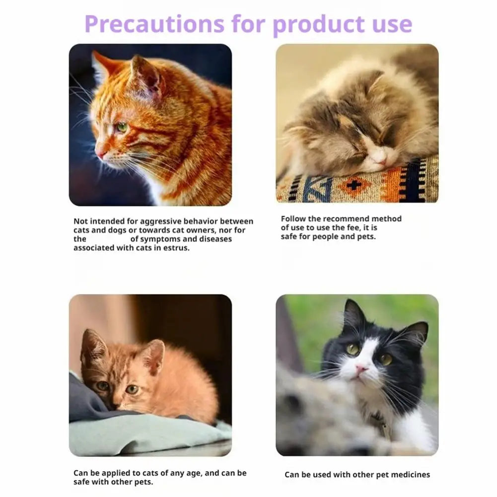 Pet Calming Diffuser 48ml - Stop Scratching & Peeing from Anxiety
