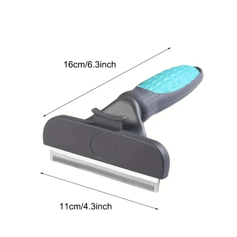 Pet Dematting Comb - Detangling & Hair Removal Tool for Dogs & Cats
