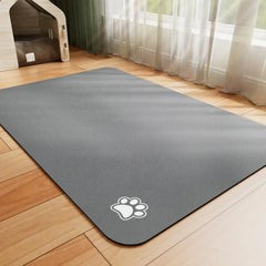 Pet Feeding Mat for Dogs & Cats | Absorbent, Quick-Dry Food & Water Placemat | Easy-to-Clean Non-Slip Pet Bowl Mat