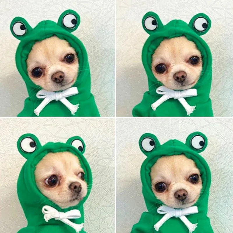 Pet Hoodie Sweater - Winter Pullover with Sports & Animal Designs