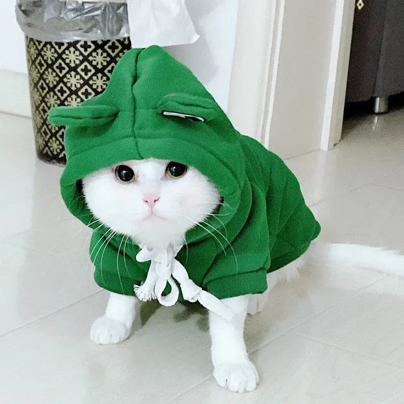 Pet Hoodie Sweater - Winter Pullover with Sports & Animal Designs