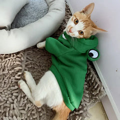 Pet Hoodie Sweater - Winter Pullover with Sports & Animal Designs