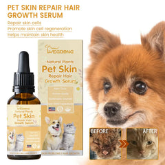 Pet Moss Anti-Itch Spray - 30ml Anti-Flea & Mite Treatment for Cats & Dogs, Skin Problem Relief for Itching and Irritation