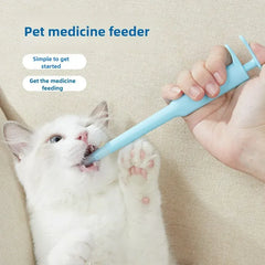 Pet Pill Feeder - Medicine Dispenser for Dogs & Cats with Silicone Tip