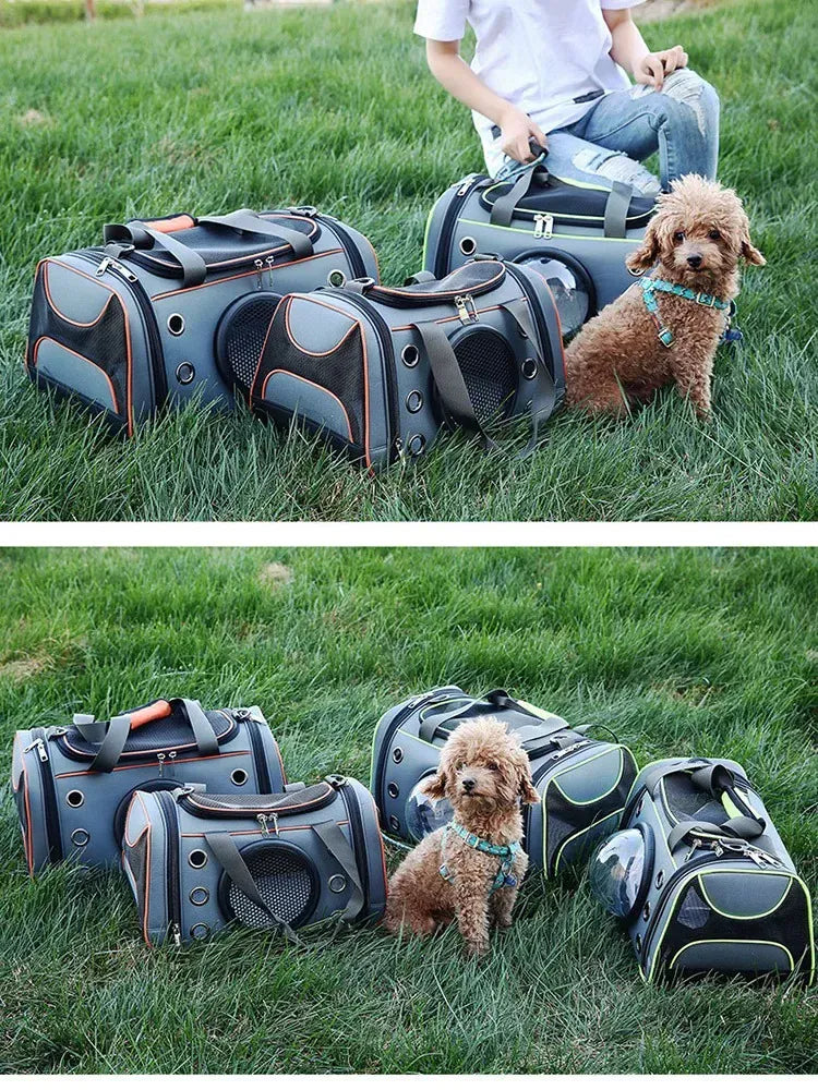 Pet Sling Carrier Bag – Crossbody & Backpack Style for Small Dogs & Cats