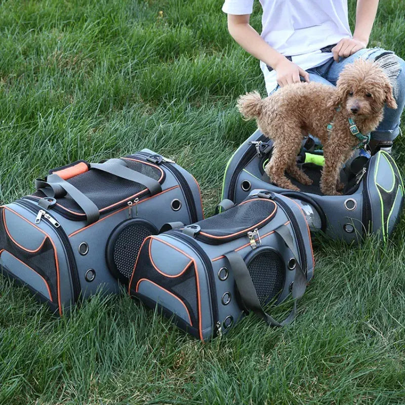 Pet Sling Carrier Bag – Crossbody & Backpack Style for Small Dogs & Cats