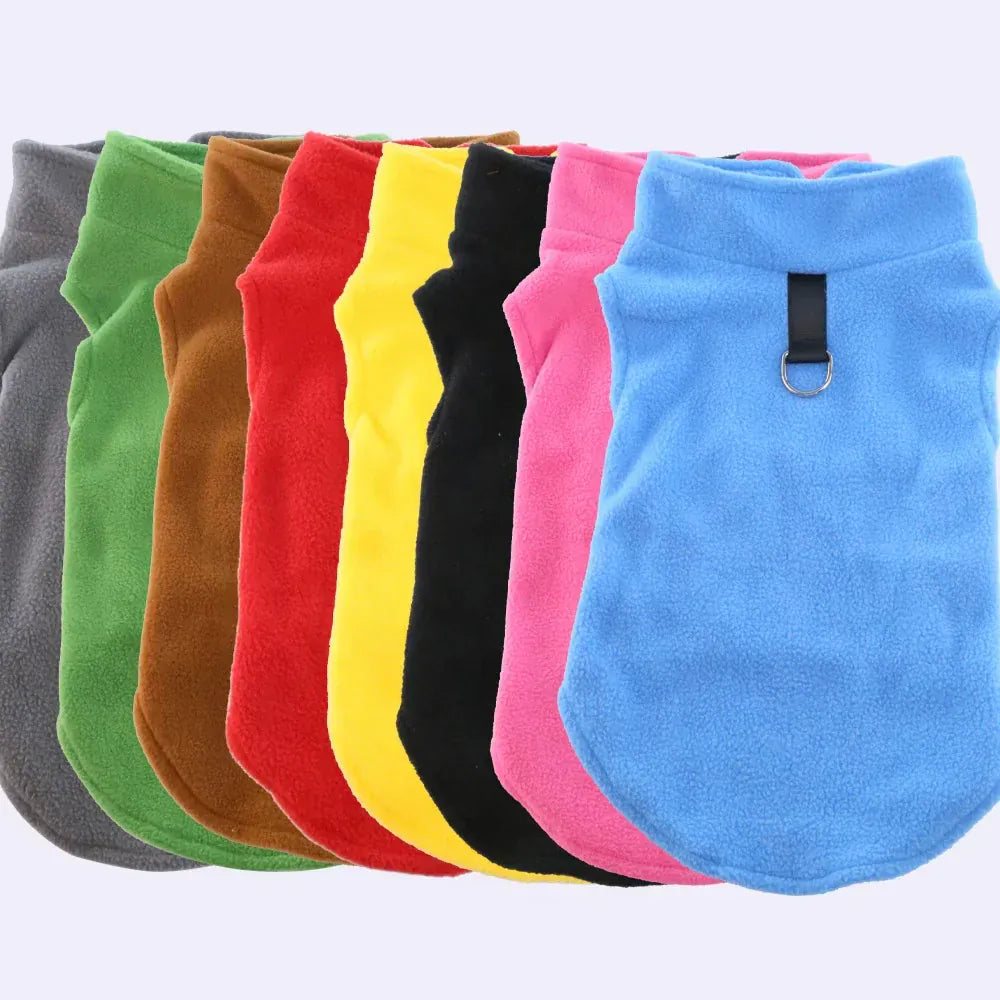 Pet Vest - Thickened Polar Fleece Jacket for Dogs & Cats