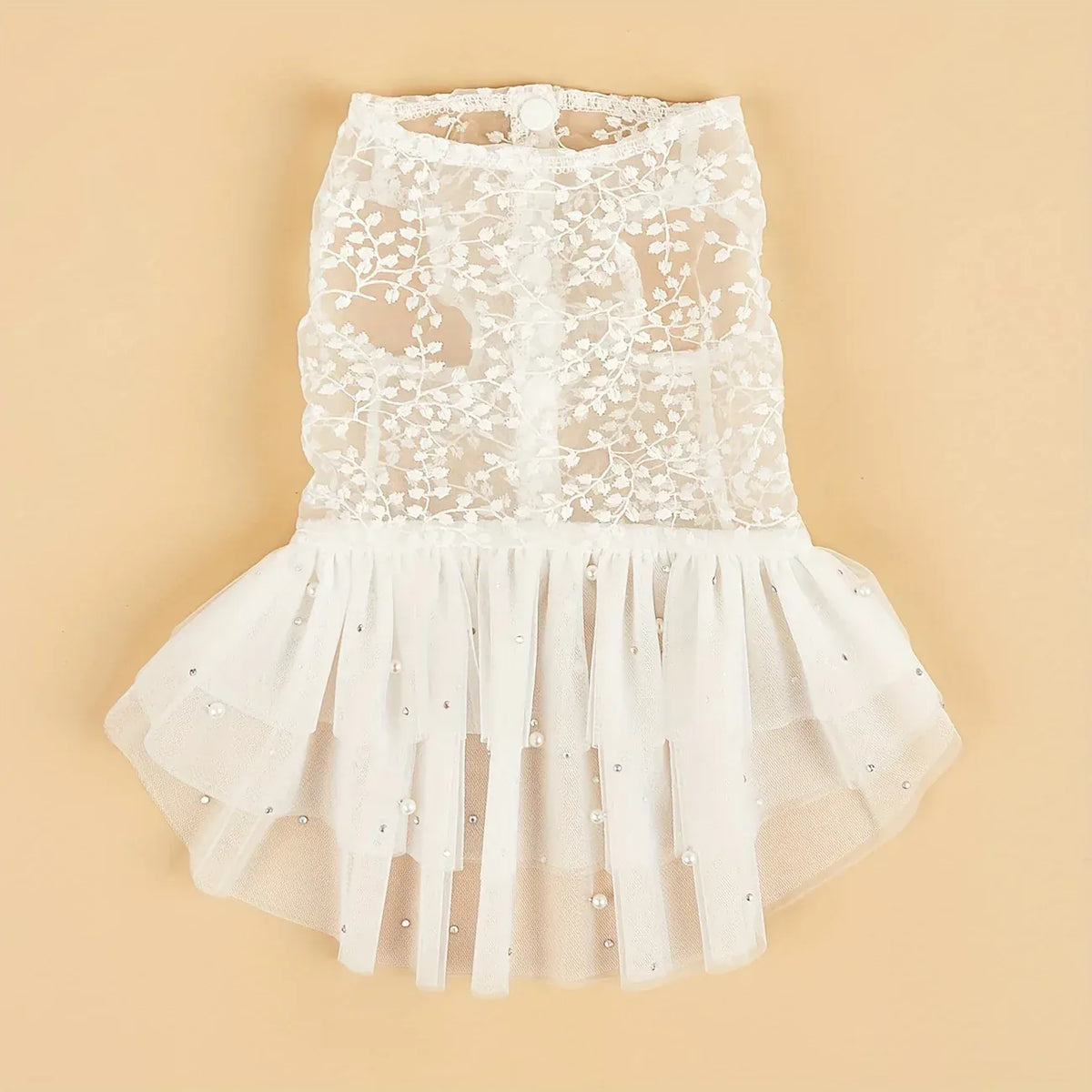Pet Wedding Dress & Suit – Mesh Summer Outfit for Dog & Cat Wedding Party