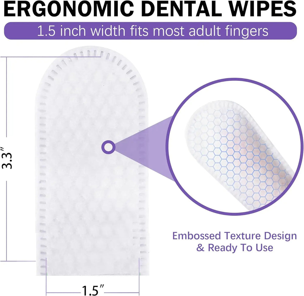 PetPet Teeth Cleaning Finger Wipes – No-Rinse Dental Care for Dogs & Cats | Reduces Plaque & Freshens Breath Teeth Cleaning Dental Finger Wipes for Dogs & Cats, Reduces Plaque & Freshens Breath No-Rinse Dog Teeth Care Finger WipE