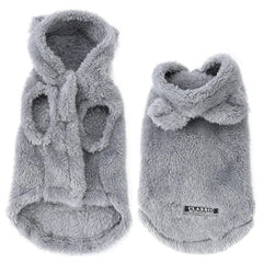 Rabbit Ears Cat Hoodie | Cute Winter Warm Pet Coat for Cats & Small Dogs | Soft Fleece Sphynx Outfit
