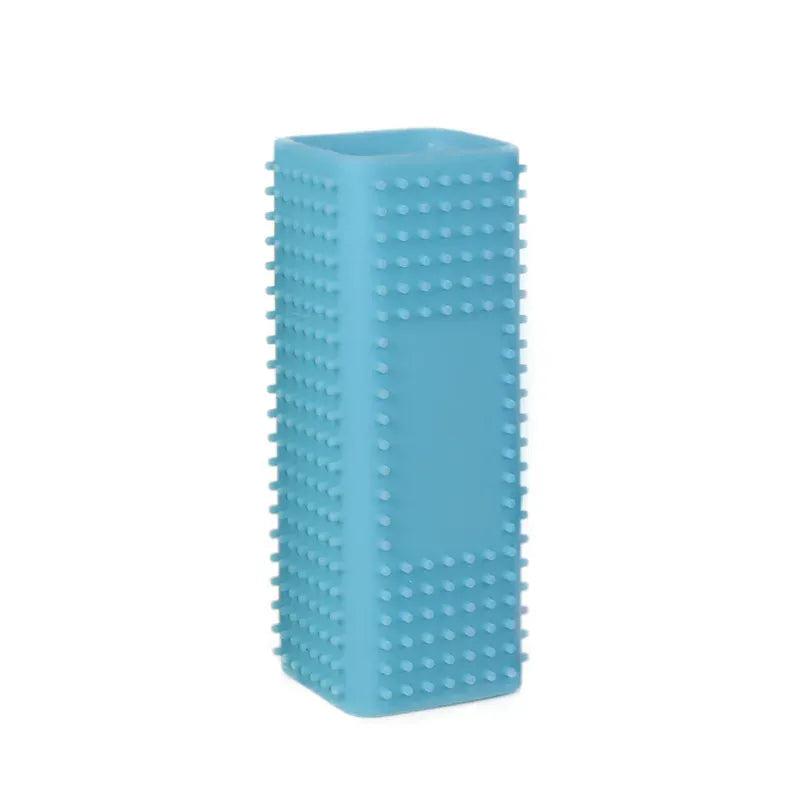 Silicone Pet Hair Brush – Hollow Rubber Cleaning Brush for Dogs, Cats & Car Upholstery
