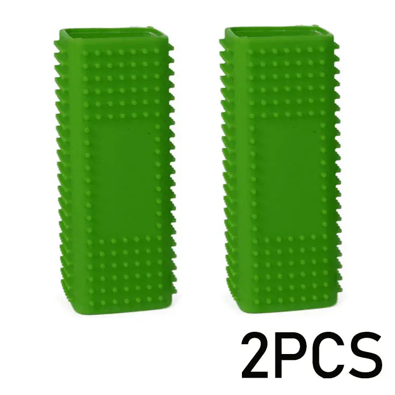 Silicone Pet Hair Brush – Hollow Rubber Cleaning Brush for Dogs, Cats & Car Upholstery