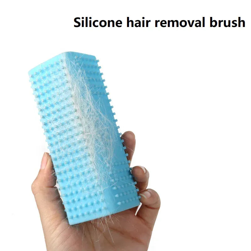 Pet grooming tool removing undercoat and loose hair