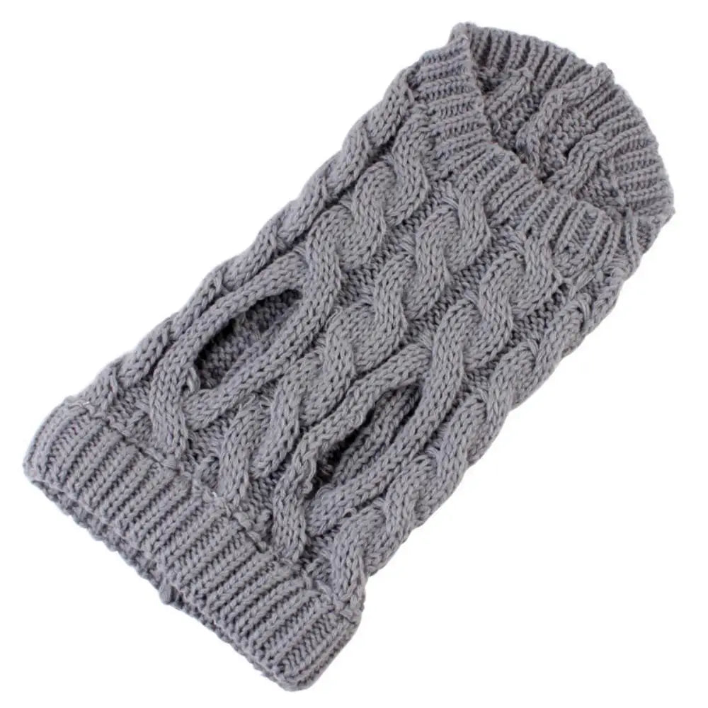 Small Dog Sweater | Autumn & Winter Knitted Pullover, Warm Solid Pet Clothes