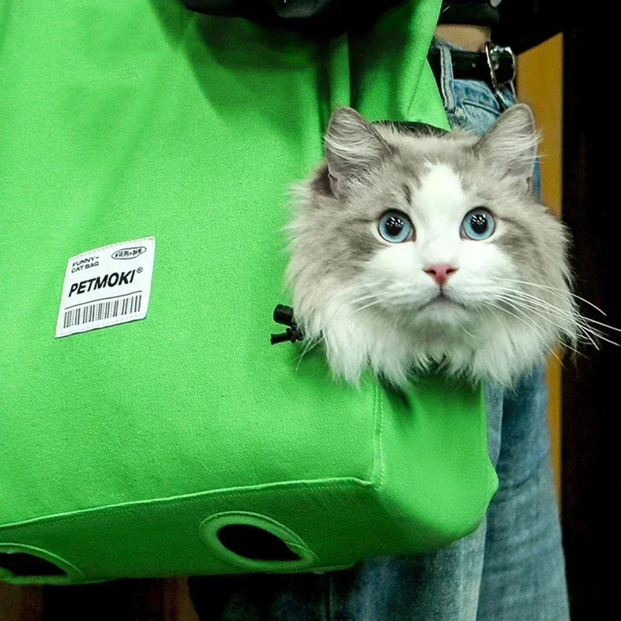 SoBag Soft Pet Backpack - Airline Approved Cat & Dog Carrier, Hands-Free Walking Design with Head & Tail Openings, Breathable Travel Bag