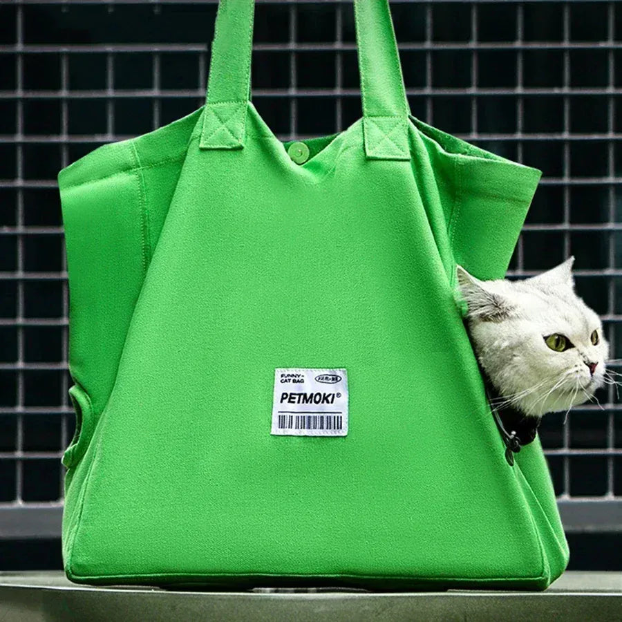 SoBag Soft Pet Backpack - Airline Approved Cat & Dog Carrier, Hands-Free Walking Design with Head & Tail Openings, Breathable Travel Bag