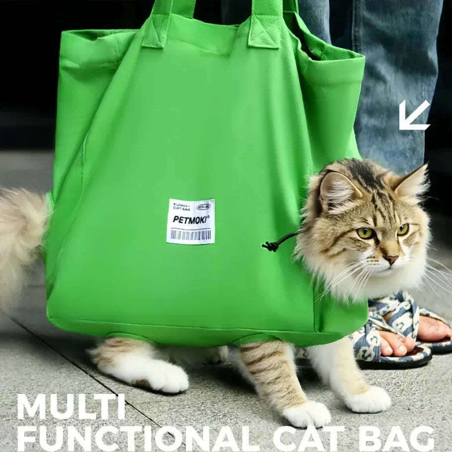 SoBag Soft Pet Backpack - Airline Approved Cat & Dog Carrier, Hands-Free Walking Design with Head & Tail Openings, Breathable Travel Bag