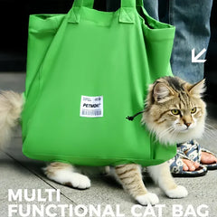 SoBag Soft Pet Backpack - Airline Approved Cat & Dog Carrier, Hands-Free Walking Design with Head & Tail Openings, Breathable Travel Bag