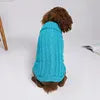 Solid Cotton Dog Sweater - Soft Winter Pet Apparel for All Sizes