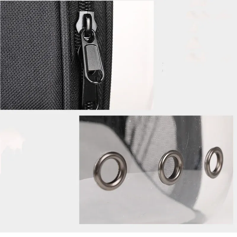 Space Capsule Pet Backpack - Transparent Cat Carrier Bag, Portable Breathable Pet Bubble Backpack for Small Dogs & Cats