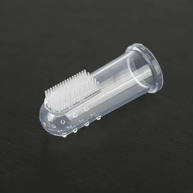 Super Soft Pet Finger Toothbrush | Dog & Cat Teeth Cleaning | Nontoxic Silicone Dental Care Tool