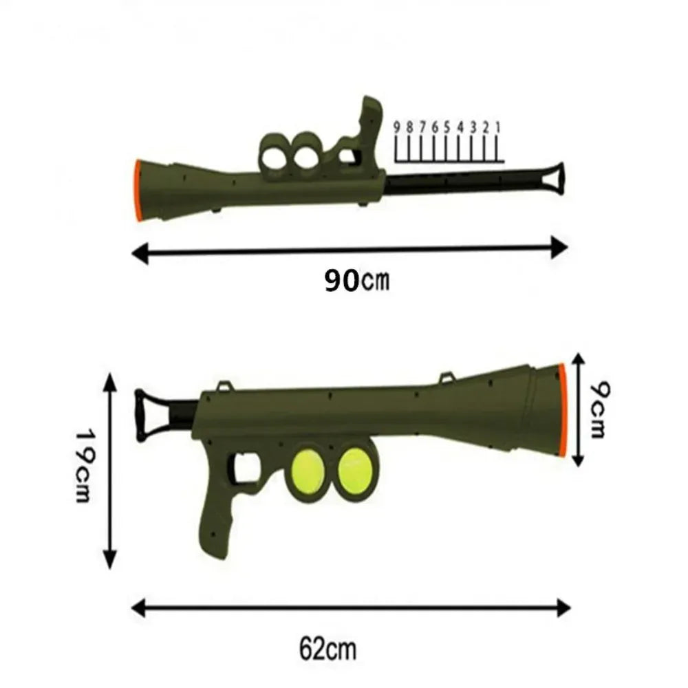 Tennis Ball Launcher for Dogs – Long Distance Throwing Toy for Outdoor Training & Exercise