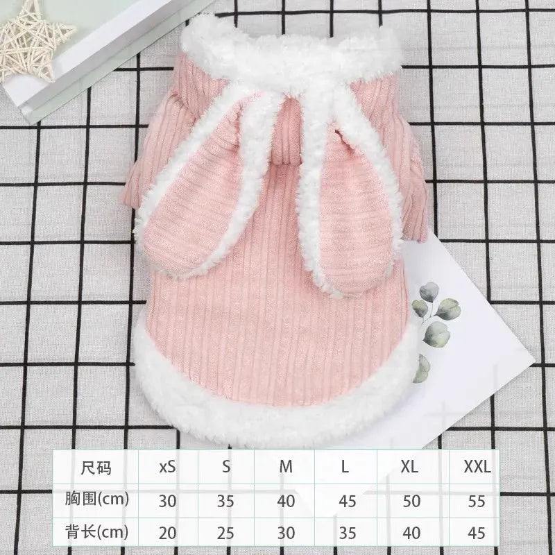 Thick Fluffy Cat Coat | Autumn Winter Warm Clothes for Kittens & Small Dogs | Anti-Shedding British Short Hair Jacket