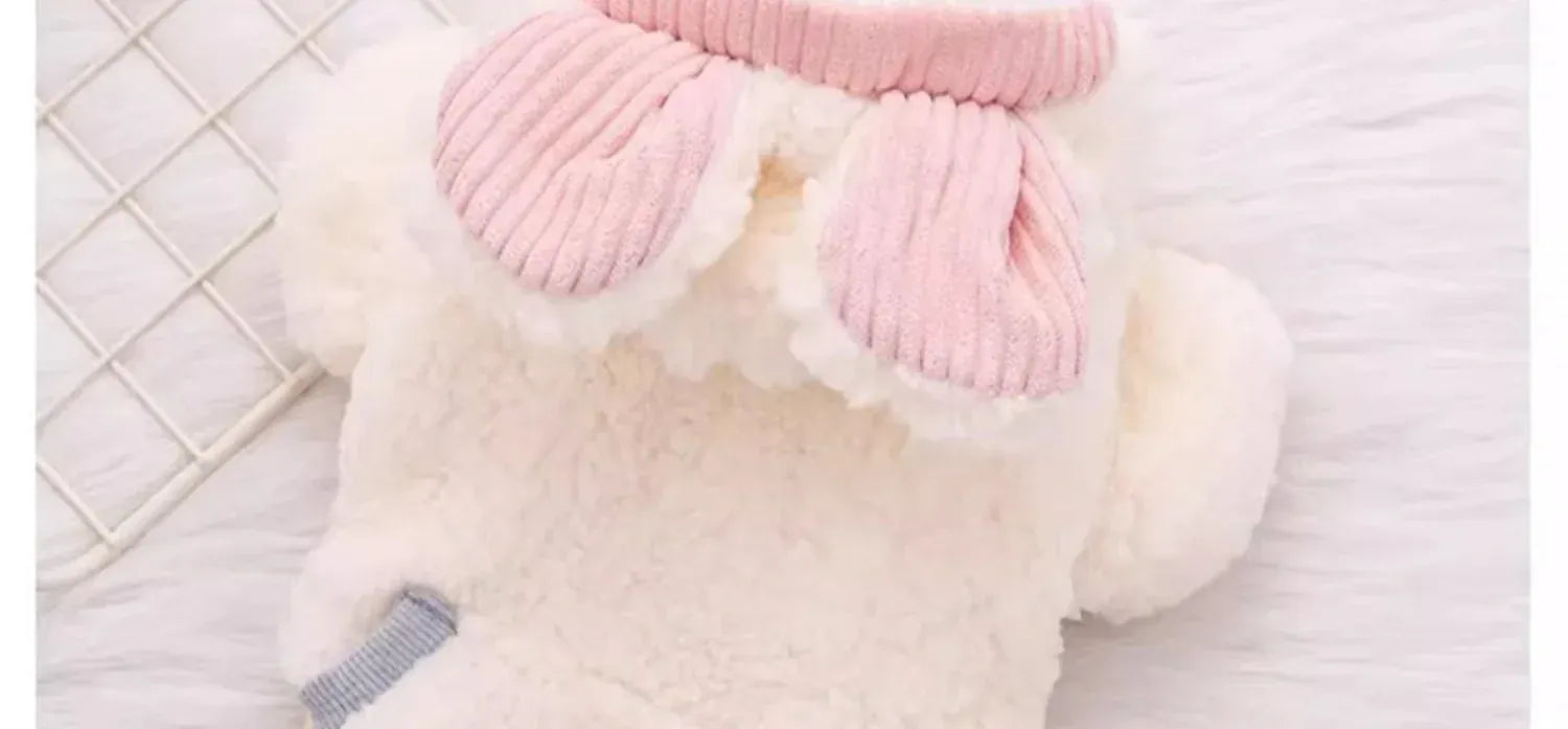 Thick Fluffy Cat Coat | Autumn Winter Warm Clothes for Kittens & Small Dogs | Anti-Shedding British Short Hair Jacket
