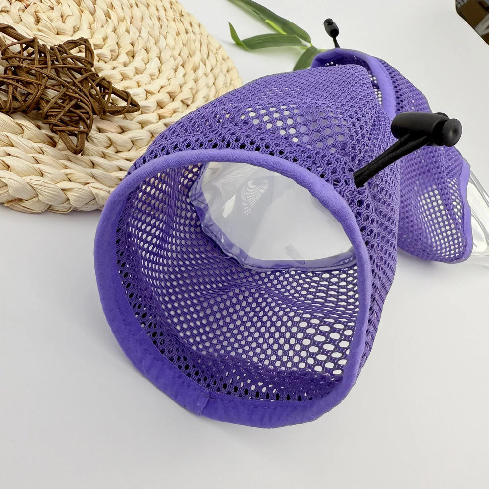 Transparent Cat Recovery Mask - Anti-Licking & Anti-Scratch Protective Headgear