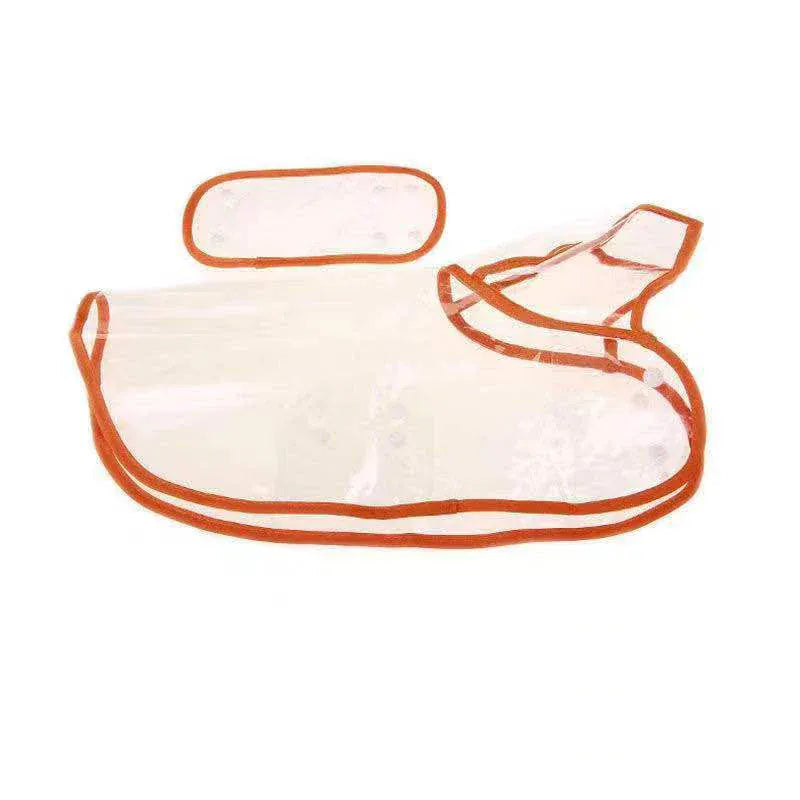 Transparent Dog Raincoat – Waterproof Hooded Rainwear for Small Dogs | Soft PVC Puppy Rain Poncho | Lightweight Pet Jacket