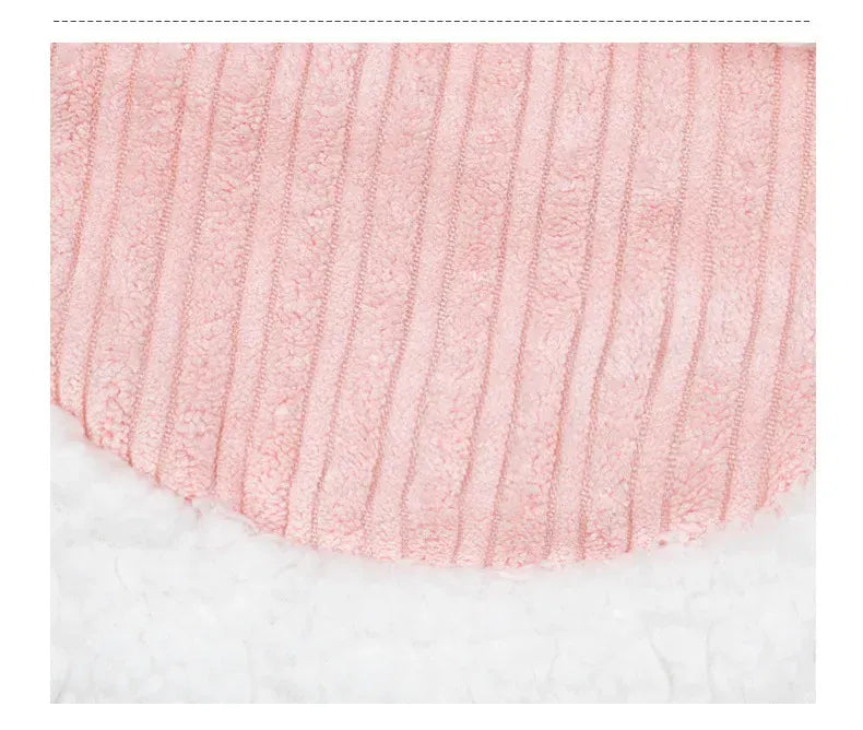 Warm Winter Bunny Cat Clothes | Cute Kitten Coat for Cats & Puppies | Soft Fleece Pet Outfit for Small Pets
