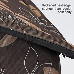 Insulated foldable cat house for outdoor cats in cold weather