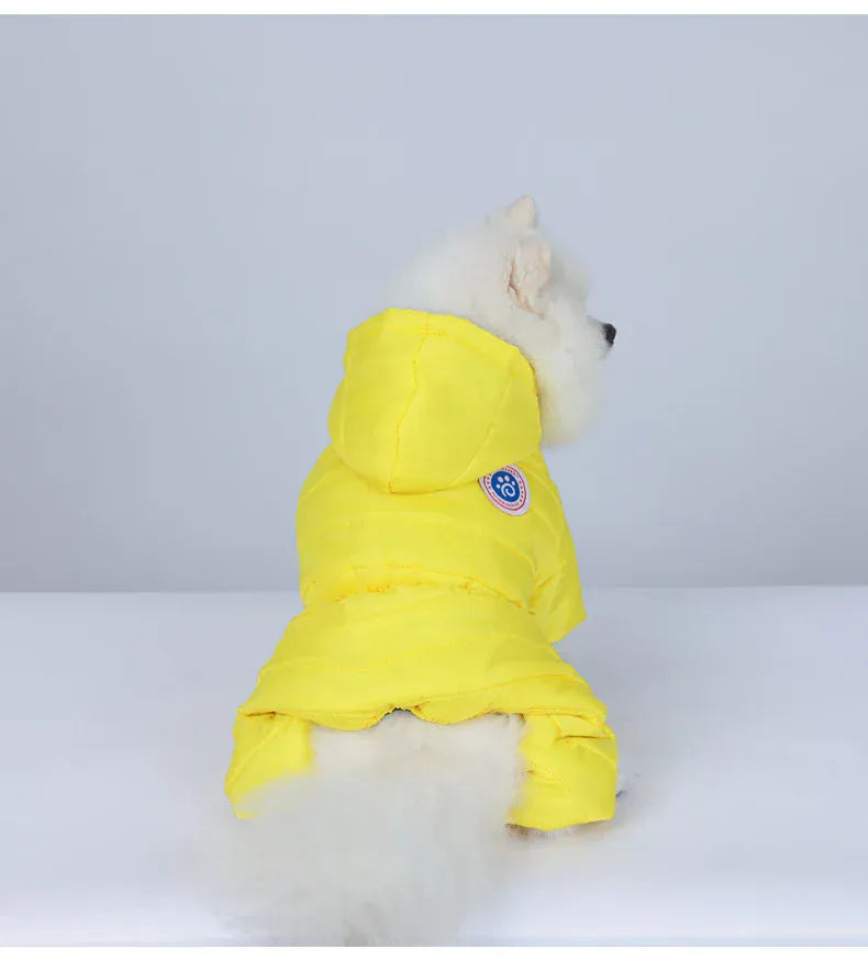 Waterproof Winter Dog Coat – Warm Fleece-Lined Jacket Vest for Small Dogs, French Bulldog, Chihuahua & Puppies