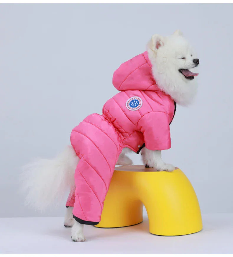 Waterproof Winter Dog Coat – Warm Fleece-Lined Jacket Vest for Small Dogs, French Bulldog, Chihuahua & Puppies