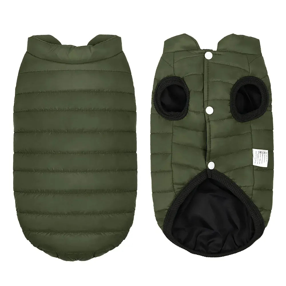Winter Cat & Dog Warm Down Jacket – Soft Fleece Vest Coat for Small Pets, Kittens & Puppies