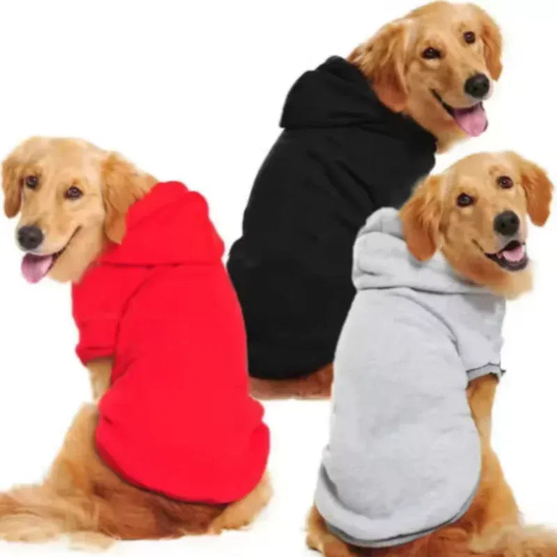 Winter Dog Clothes | Sporty Hoodies & Sweatshirts for Small, Medium & Large Dogs – Warm Autumn & Winter Puppy Coat