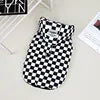 Winter Dog Coat with Hat - Plaid Cotton Jacket for Small to Large Dogs
