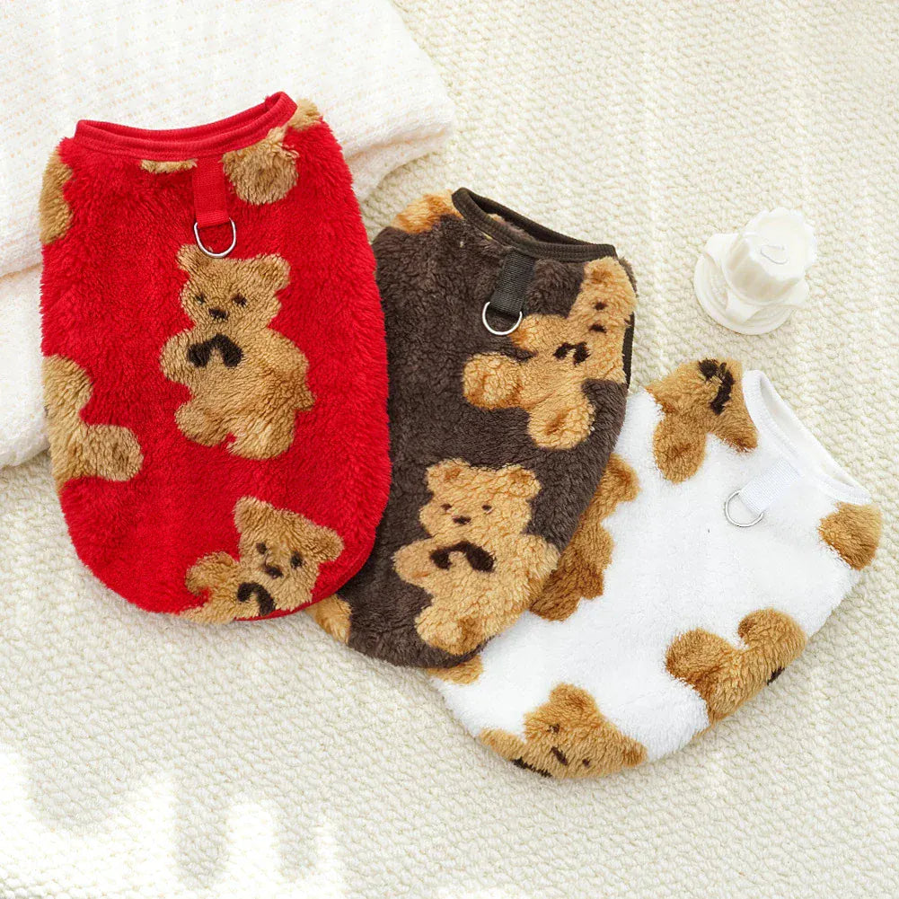Winter Pet Flannel Coat | Warm Dog & Cat Pajamas for Small to Large Breeds – M to 7XL, 5-35kg